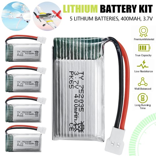 Stück 400mah lithium - 5,
