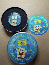 Tuvalu 2024 1$ Spongebob 1 Oz