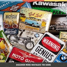 Nostalgic-Art Retro Blechschild 30x40 cm | Wanddeko | VW BMW Audi Harley Tequila