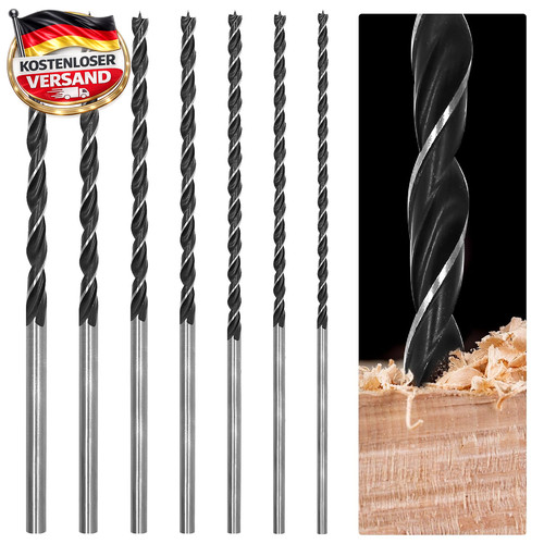 Holzbohrer set tlg lang - holzbohrer, 7-tlg.
