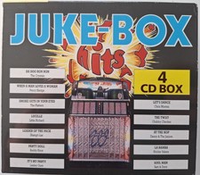 JUKE BOX HITS   -  RARE  4  CD  BOX  1990   -   WIE NEU