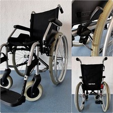 Meyra Budget 9.050 Standard Transport Rollstuhl Faltrollstuhl Stahlrollstuhl