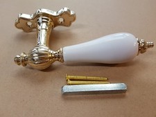 Antik Messing Poliert Fenster