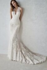 Hochzeitskleid mit spanischer Spitze