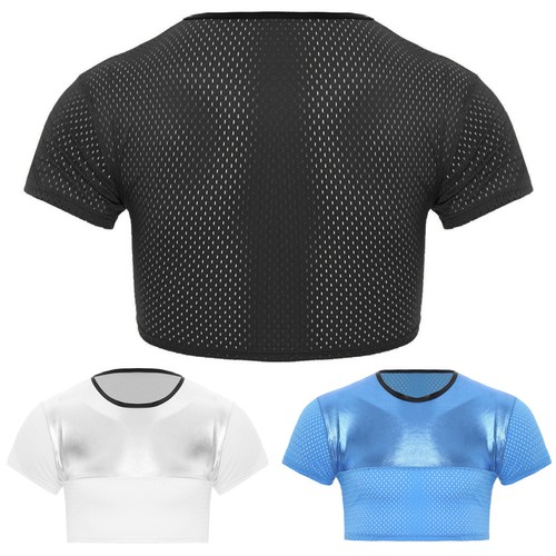 Herren shirt kurzarm crop - t-shirt,