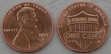 USA 1 Cent Lincoln 2025 D unz.
