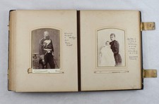 Fotoalbum CDV Kabinett Bremen