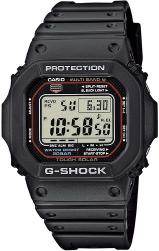 Casio shock schwarz - schwarz, herren