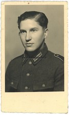 Orig. Foto AK Portrait Heer Soldat in ZNAIM Znojmo Tschechien