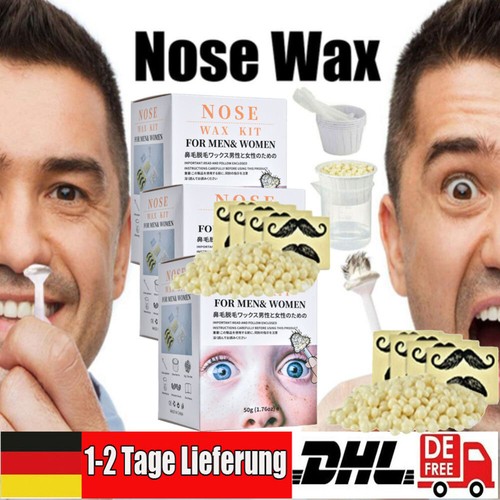 2xnasenhaar wachs nose wax - wachs,