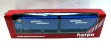 Herpa H0 Modellauto LKW Hängerzug Wechselpritsche 829290 MB Würfel 1:87