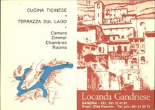 Gandria Lago di Lugano Locanda Gandriese