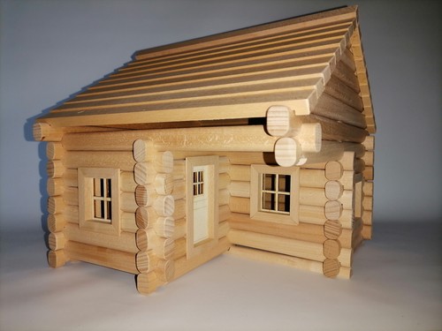 Handgefertigtes holzspielhaus - handgefertigtes,