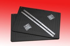 2x LKW Schmutzfänger 550x400 mm 55x40 cm Schmutzlappen Spritzschutz Anhänger