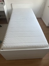 IKEA SLÄKT Bett 140x200 1x Unterbett 2x Aufbewahrung 2x Matratze 2x Federholz