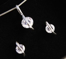 925 Silber SCHMUCKSET mit