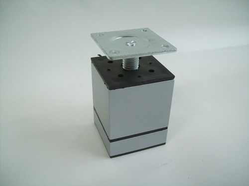 Möbelfuss aluminium 40x40 - 40x40, mm
