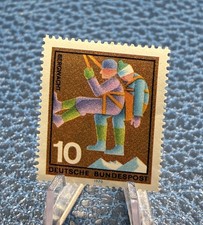 Deutsche Bundespost Briefmarke Bergwacht Unfallverhütung Serie 1970