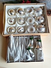 Silber Reflex Kugeln Tropfen