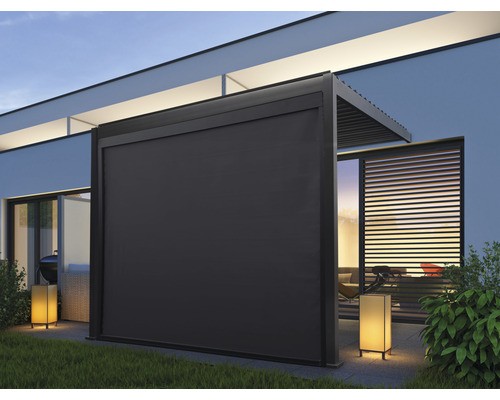 Pergola mit lamellendach 3x3 - mit,