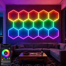 3/5/8/14X Hexagon RGB LED