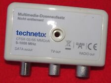 Multimedia Dosenaufsatz MMDoA TV Radio Internet Data TECHNETIX CFSX-02/65 JE1617