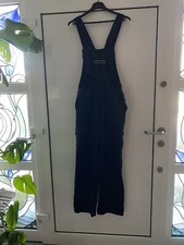 Feuerwehr Schutzanzug Latzhose Gr.27, blau