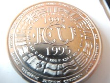 Frankreich Europa ECU Medaille