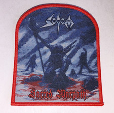 Sodom Sacred Warpeth Patch Aufnäher 3072 ca. 9x10 cm Vintage Kutte Slayer