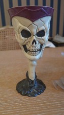 Skelett-Trinkpokal Giftbecher Totenkopfkelch Halloween Deko