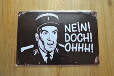 LOUIS DE FUNES - Blechschild -
