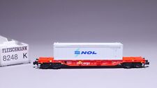 Spur N Fleischmann 8248K Containertragwagen Sgns DB Cargo NOL in OVP #NN_100