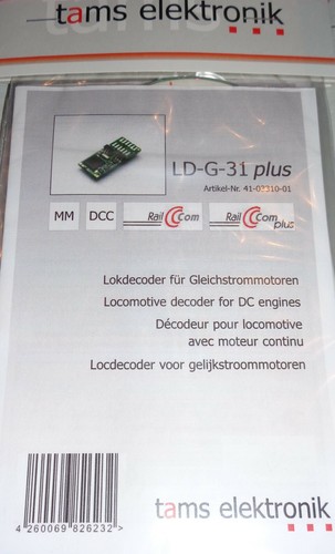 Tams 03310 01 plus - ld-g-31, 41-03310-01