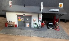 LGB SPUR G POLA Shell Kfz Reparaturwerkstatt mit Tankstelle