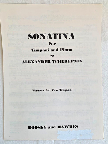 Boosey and hawkes - and, sonatina
