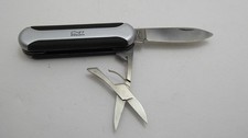 Richartz kleines Taschenmesser Silber Schwarz Solingen (O5245)