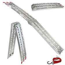 Auffahrrampe Verladerampe klappbar Rampe Laderampe Schiene 340 kg Alu R1