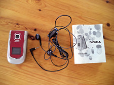 NOKIA 2760 Vintage-Kult-Klap-Handy rot in OVP mit Anleitung Ladekabel, Kopfhörer