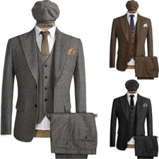 Herren Einreihige Anzugjacke