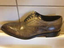 Halbschuhe Herren Italy Leder grau, Marke Hamlet