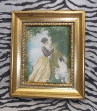 MINI GOLDENER RAHMEN..GEMÄLDE