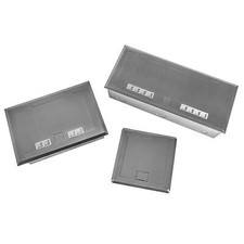 Einbausteckdose Edestahl V4A