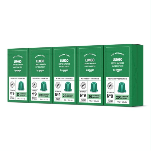 Lungo aluminium kaffeekapseln - lungo,