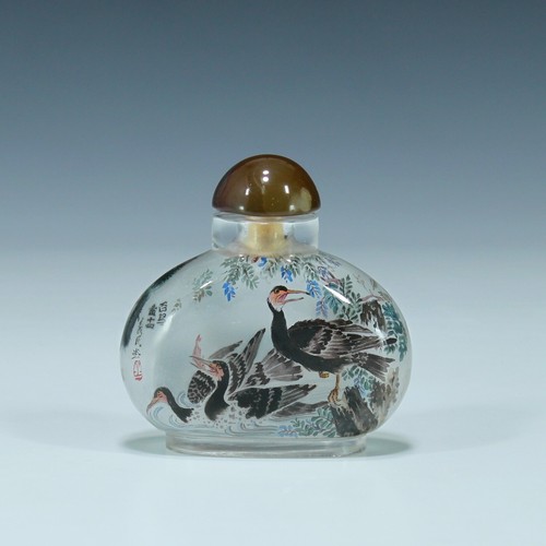 Chinese inside painted crystal - inside-painted,