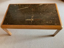 Ronald Schmitt Tisch Fossilienplatte No. 0428