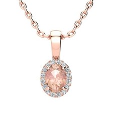 14 Karat Rotgold Collier mit