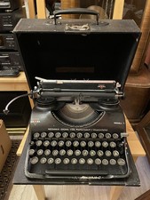 Groma Modell T  Kofferschreibmaschine funktionsfähig