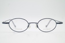 Vintage Brille Prodesign Denmark P 902 TITANIUM Blau Oval Brillengestell
