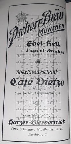 Werbeanzeige 1927