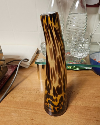 Leonardo glas vase leopard - leonardo,